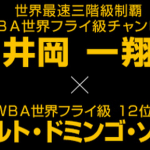 井岡一翔 WBA世界フライ級王座初防衛!3階級制覇王者の宿命