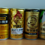 缶コーヒー『微糖』6メーカー 飲み比べ レポート